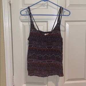 Tribal print tank